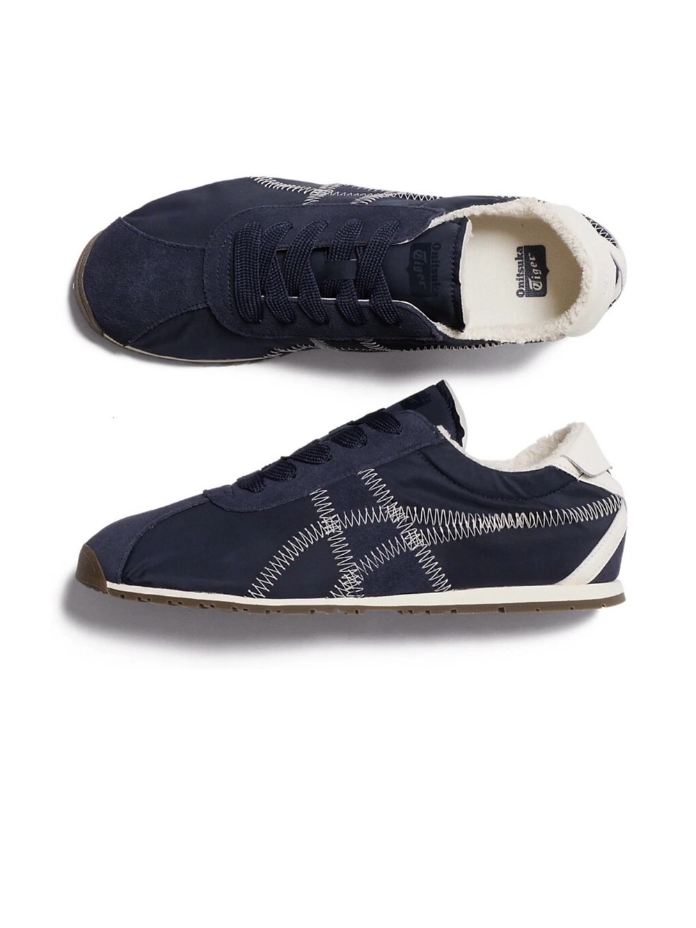 Onitsuka Tiger Corsair A55 Midnight and Cream 75th Anniversary Edition, NEW